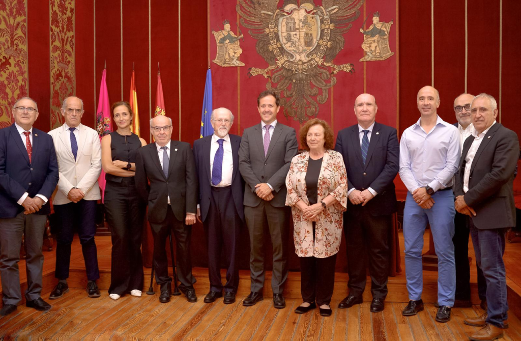 Asistentes al acto de apoyo para Toledo, capital cultural 2031